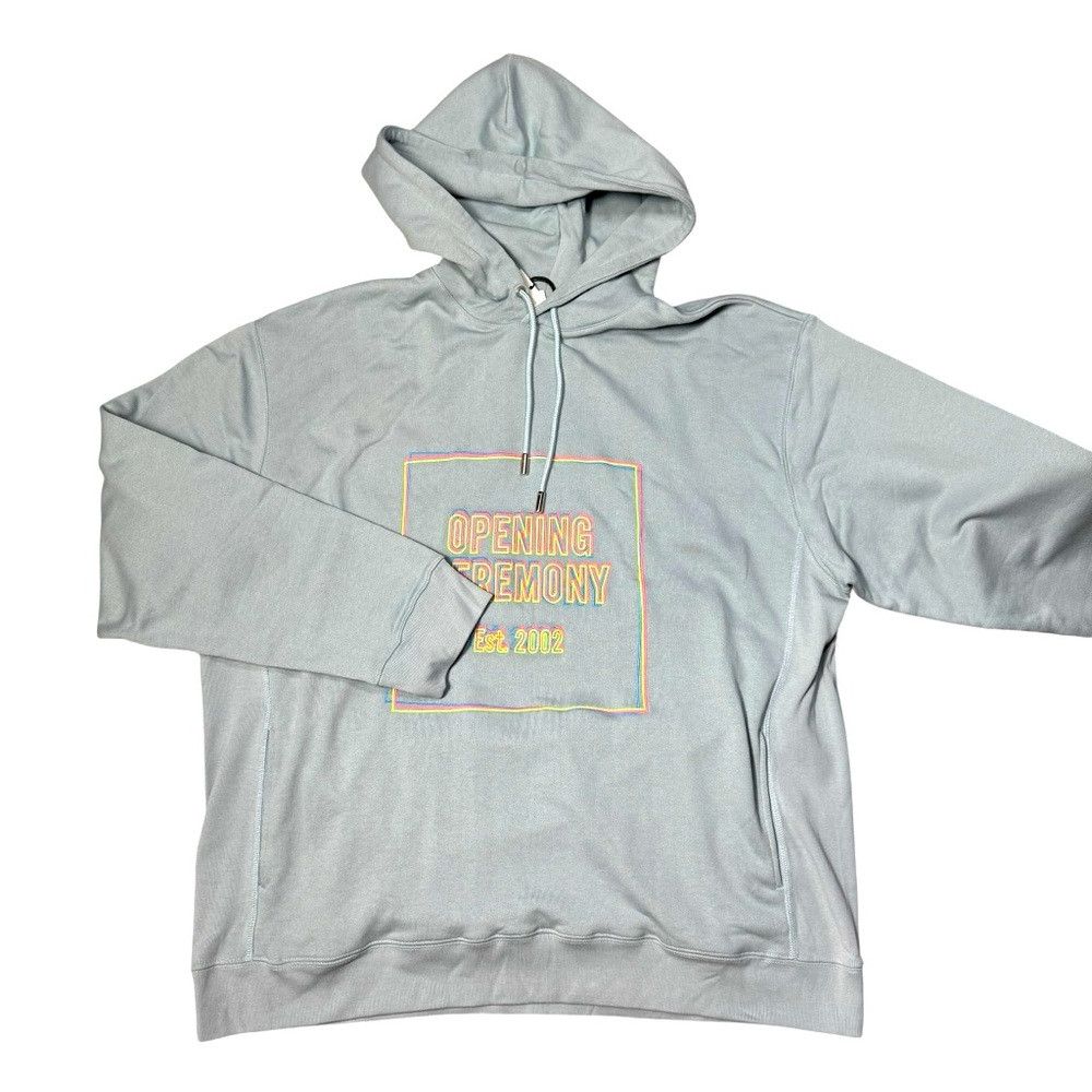 Opening Ceremony NWT New $465 Opening Ceremony Embroidered Logo Hoodie Made Size US XL / EU 56 / 4 - 3 Thumbnail