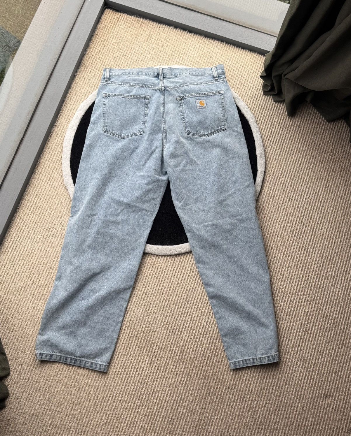 Carhartt Carhart Landon Blue Stonewashed Jeans Size US 36 / EU 52 - 4 Thumbnail