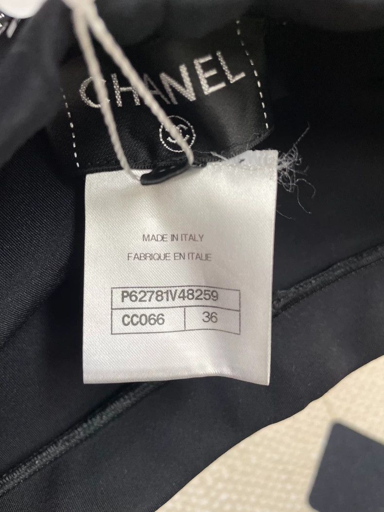 Chanel Chanel Diamond check logo printed elastic pants Size 24" / US 00 / IT 34 - 8 Thumbnail