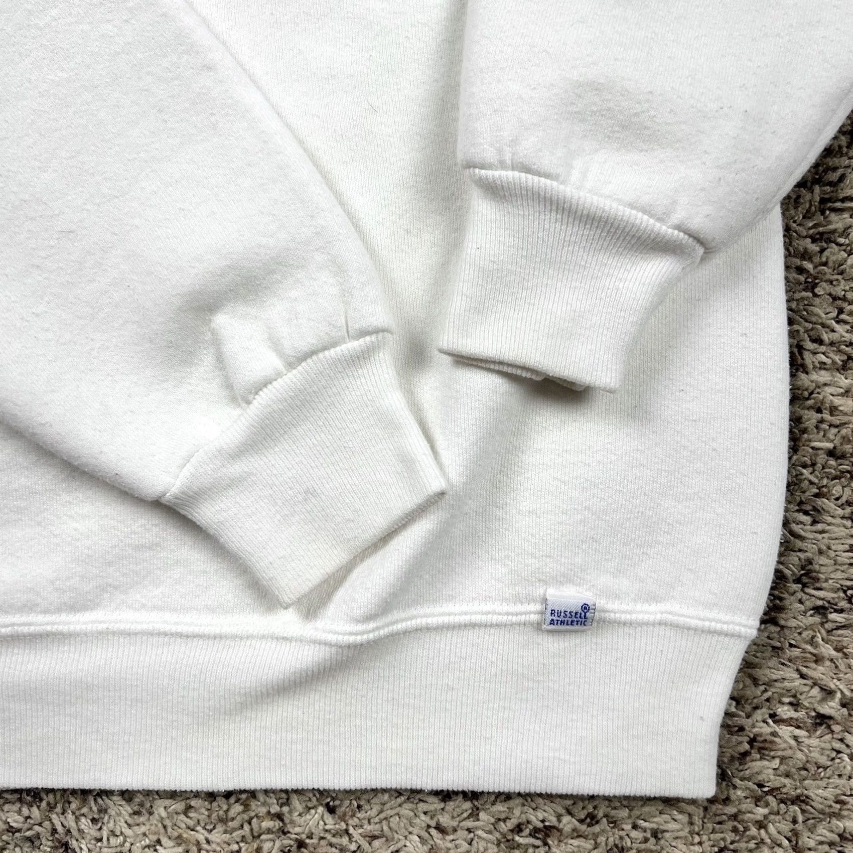 Russell Athletic VINTAGE Russell Athletic Kappa Alpha Sorority Crewneck Sweatshirt XL White 90s Unisex Adults Mens Womens Pullover Logo Patch Size US XL / EU 56 / 4 - 4 Thumbnail