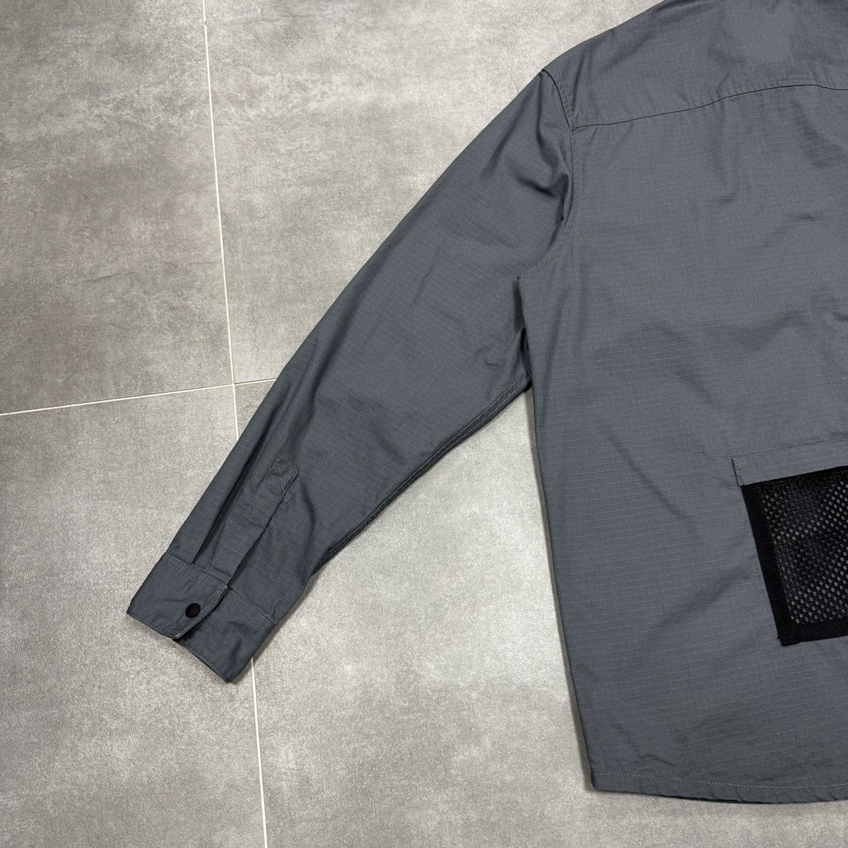 Timberland Timberland Multipocket Utility Men Overshirt Jacket Grey Size US L / EU 52-54 / 3 - 15 Thumbnail