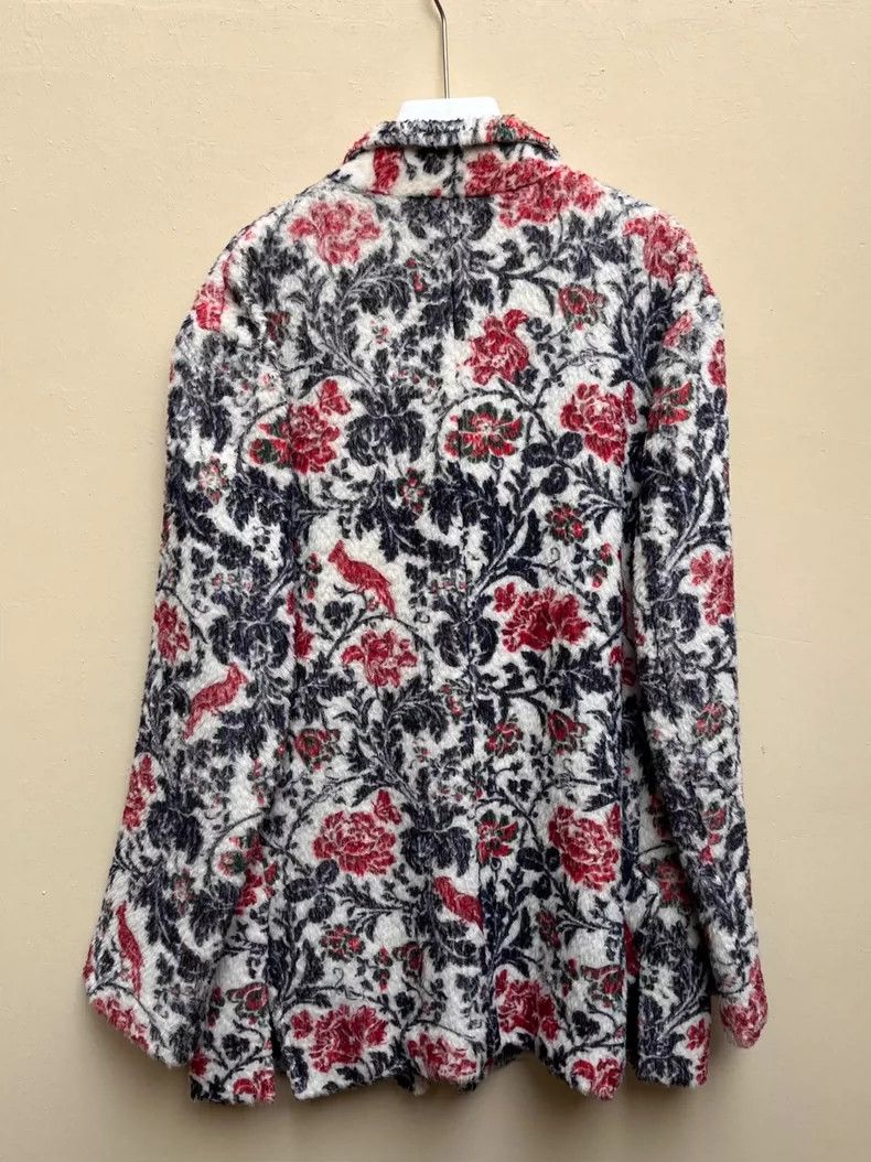 Yohji Yamamoto Yohji Yamamoto Pure wool printed oversize jacket 2506-Nexta Size US M / EU 48-50 / 2 - 5 Thumbnail