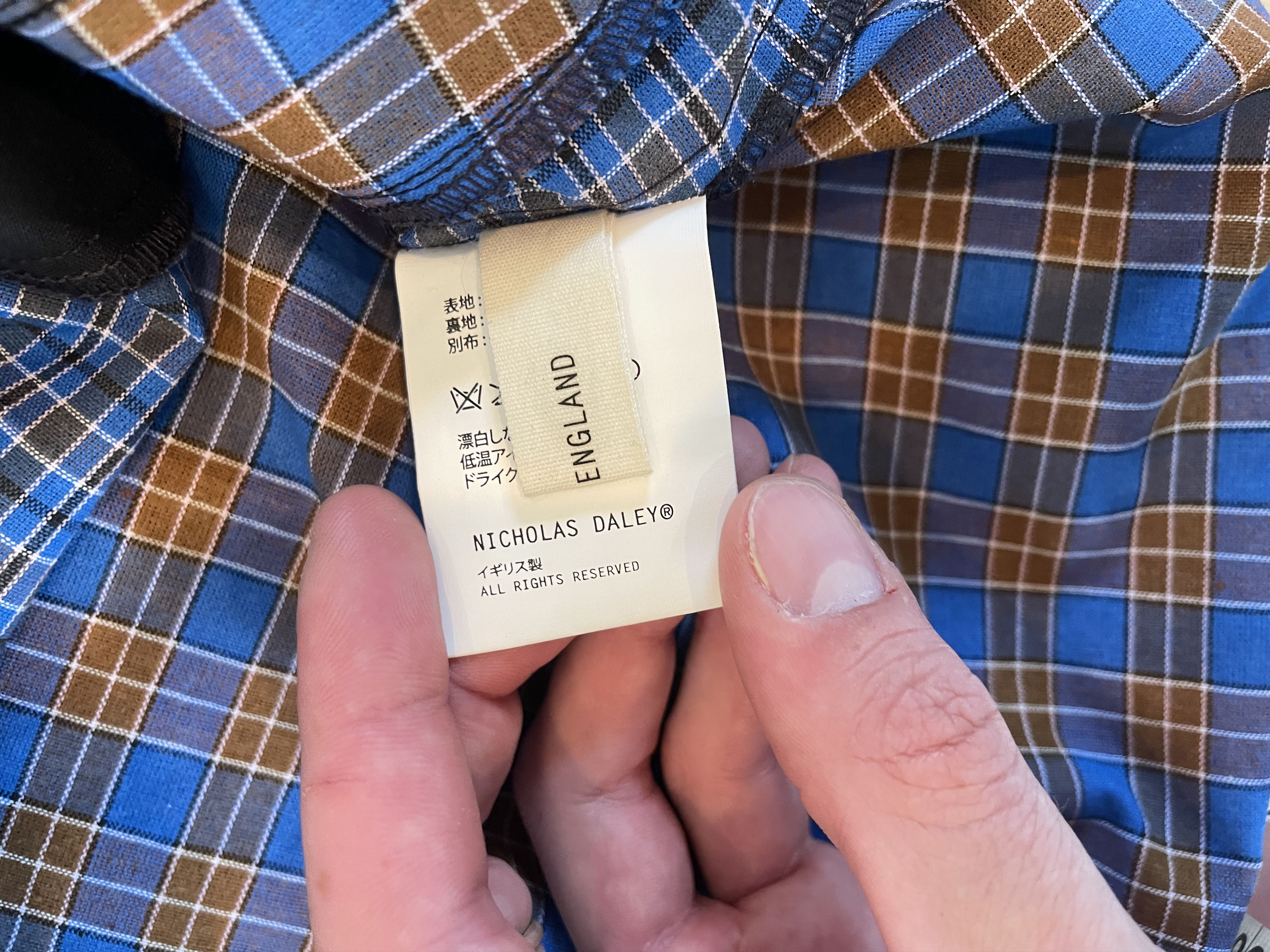 Nicholas Daley New with Tags Nicholas Daley Panel Quarter Button Down Size US XL / EU 56 / 4 - 14 Thumbnail