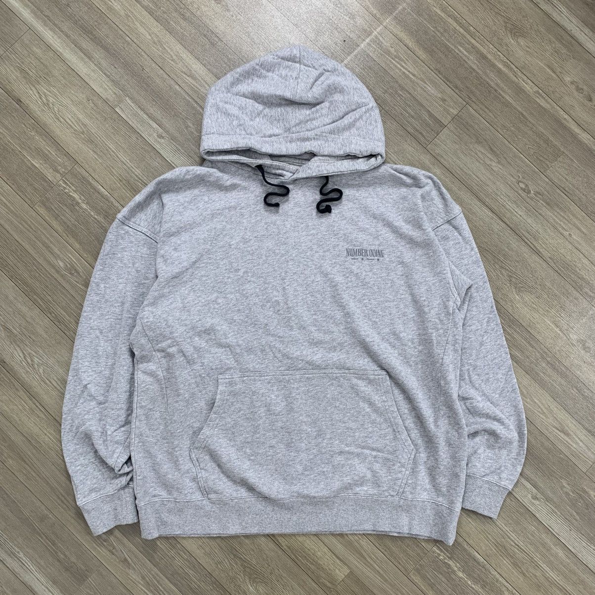 Number (N)ine Vintage Number (N)ine Denim Music Spell Out Grey Hoodie Size US M / EU 48-50 / 2 - 3 Thumbnail