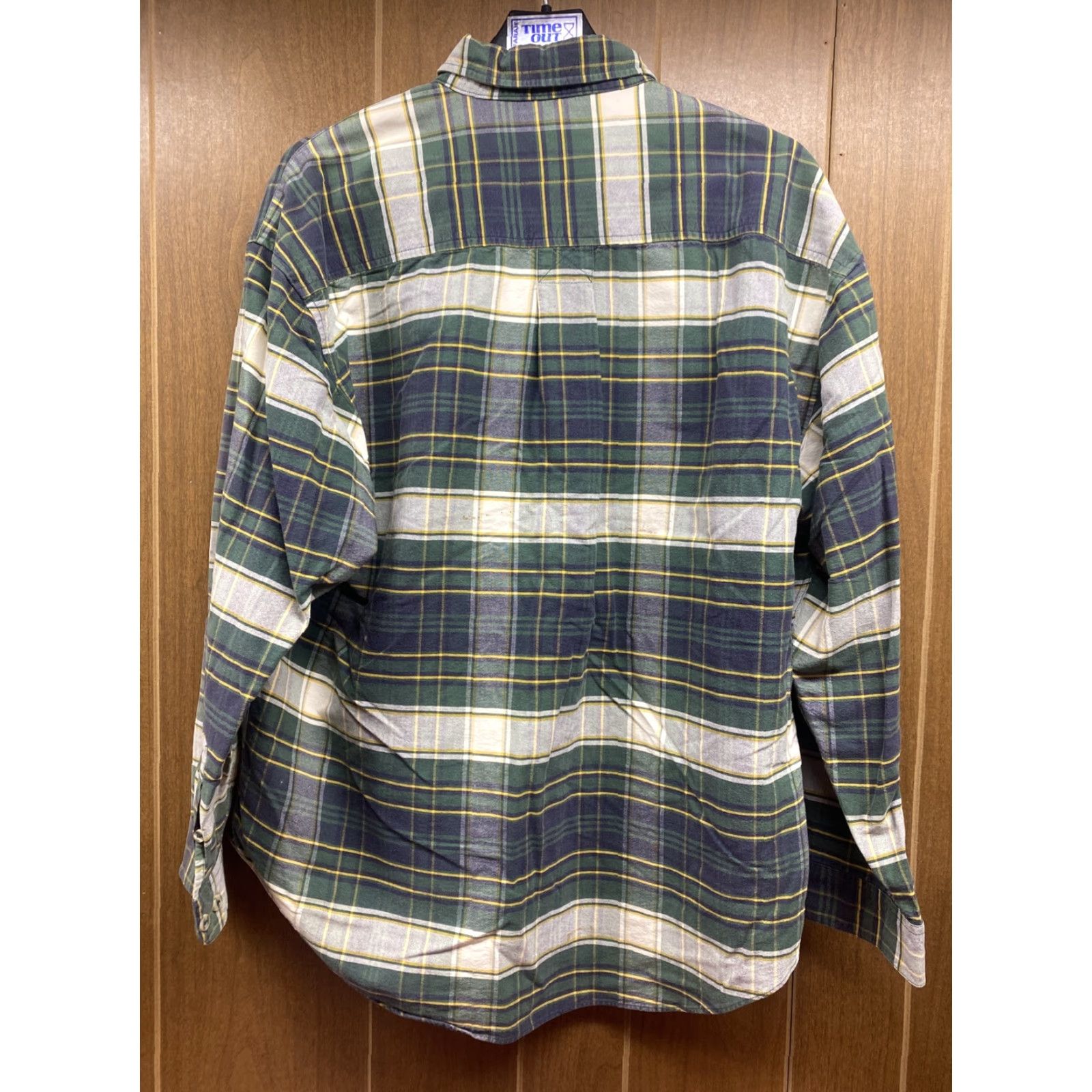 Guess VINTAGE Guess Button-Down Shirt XL Men Green Plaid 90s USA Mens Size US XL / EU 56 / 4 - 2 Thumbnail