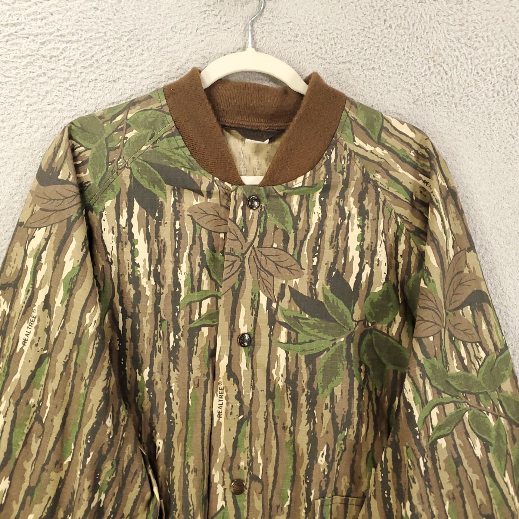 Vintage Vintage Liberty Camo Hunting Jacket Mens 2X Camoflauge Snap Up Long Sleeve USA Size US XXL / EU 58 / 5 - 5 Thumbnail