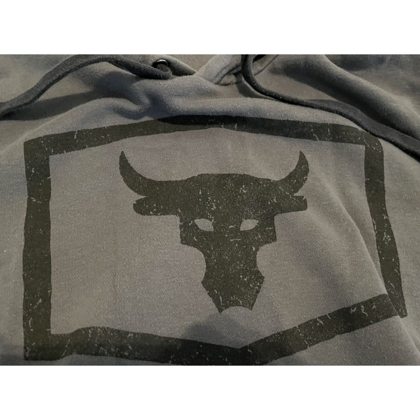 Under Armour Under Armour Project Rock Hoodie Pullover Mens Medium Gray Sweatshirt Shirt? Size US M / EU 48-50 / 2 - 3 Thumbnail