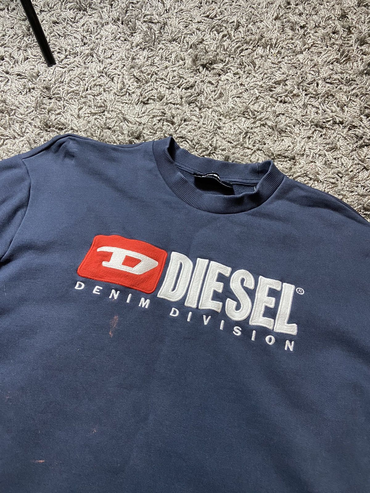 Diesel × Vintage DIESEL DENIM DEVISION VINTAGE Y2K STYLE COTTON SWEATSHIRT Size US L / EU 52-54 / 3 - 2 Thumbnail