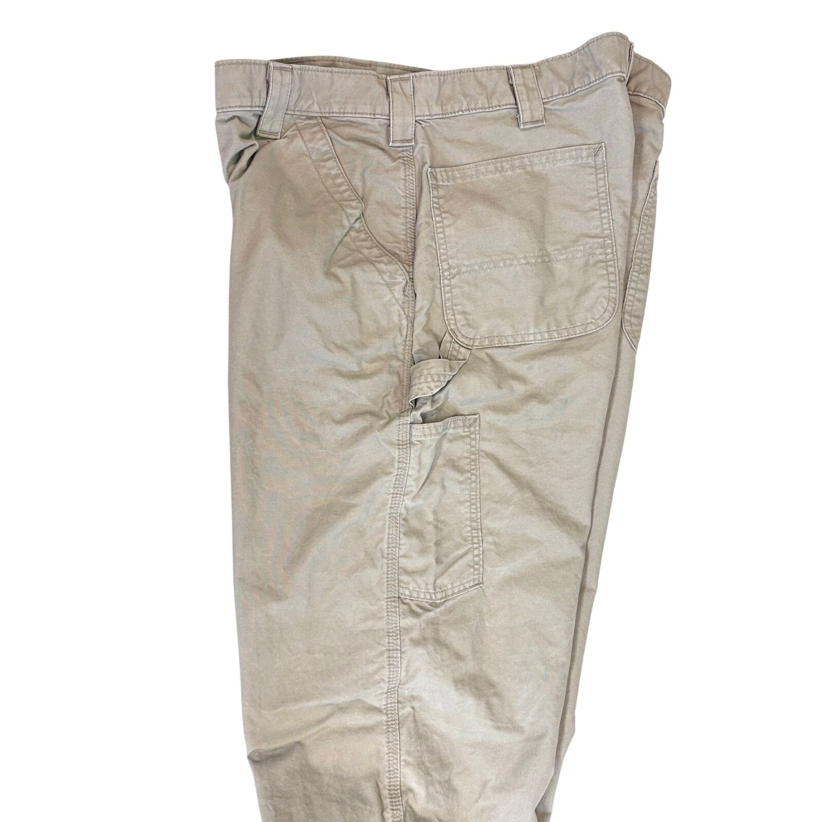 Carhartt Carhartt B151 Tan Duck Canvas Carpenter Pants 38x34 Tall Size US 38 / EU 54 - 4 Thumbnail