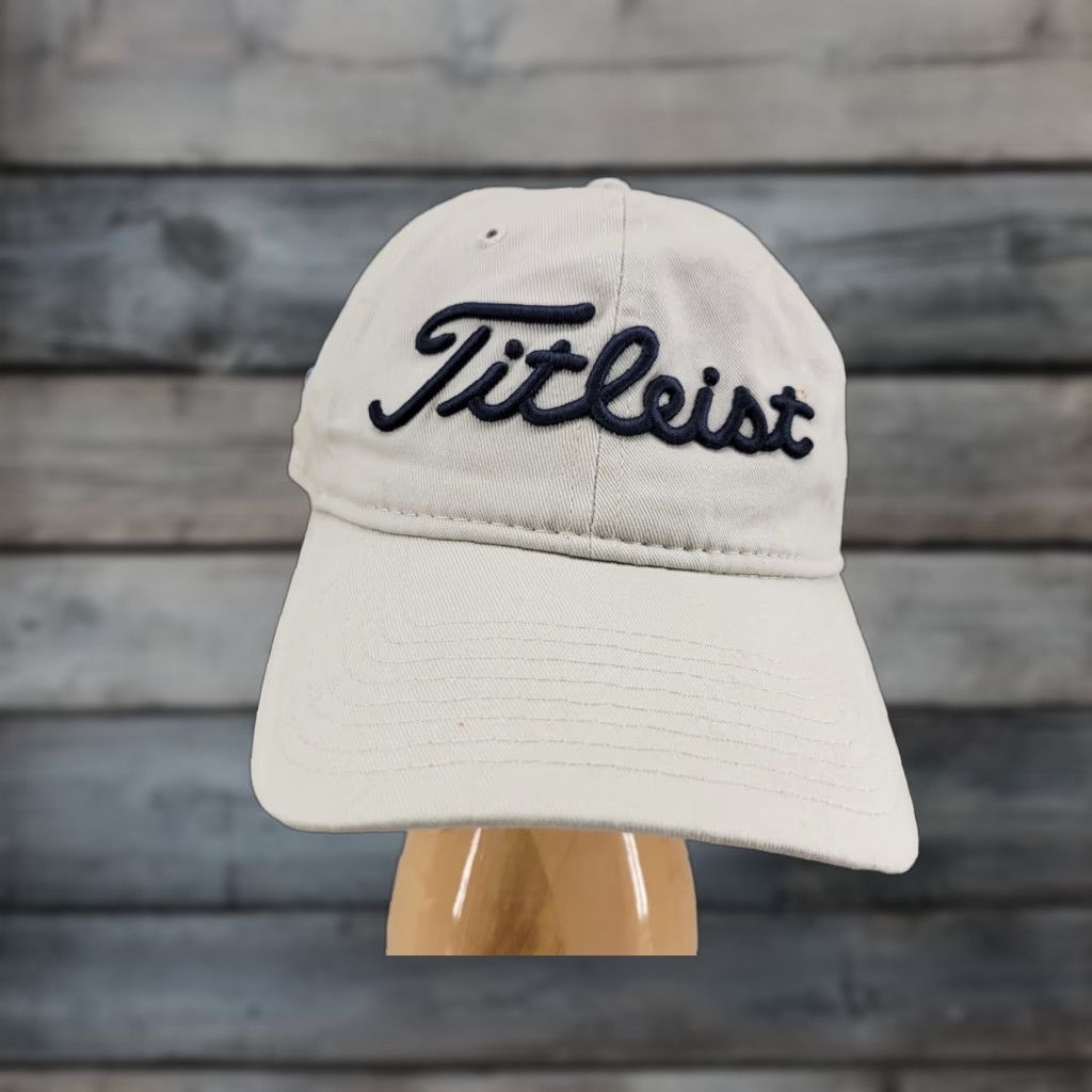 Titleist Titleist Golf Hat Cap Khaki Tan All4 Men One Size Khaki Logo Classic Vintage: No (adapted within constraints) Size ONE SIZE - 1 Thumbnail