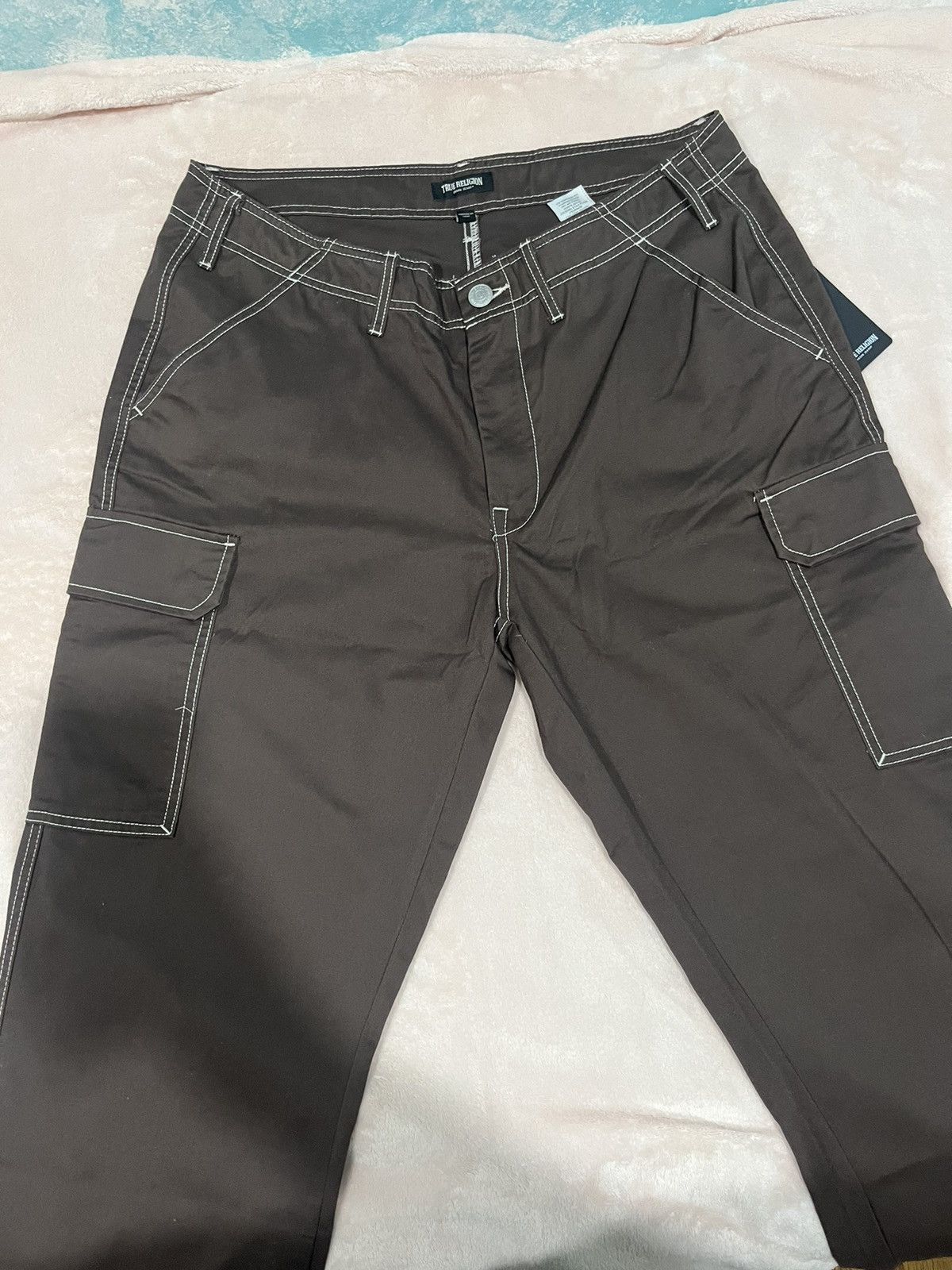True Religion Brown True Religion Cargo Pants Size US 36 / EU 52 - 1 Thumbnail