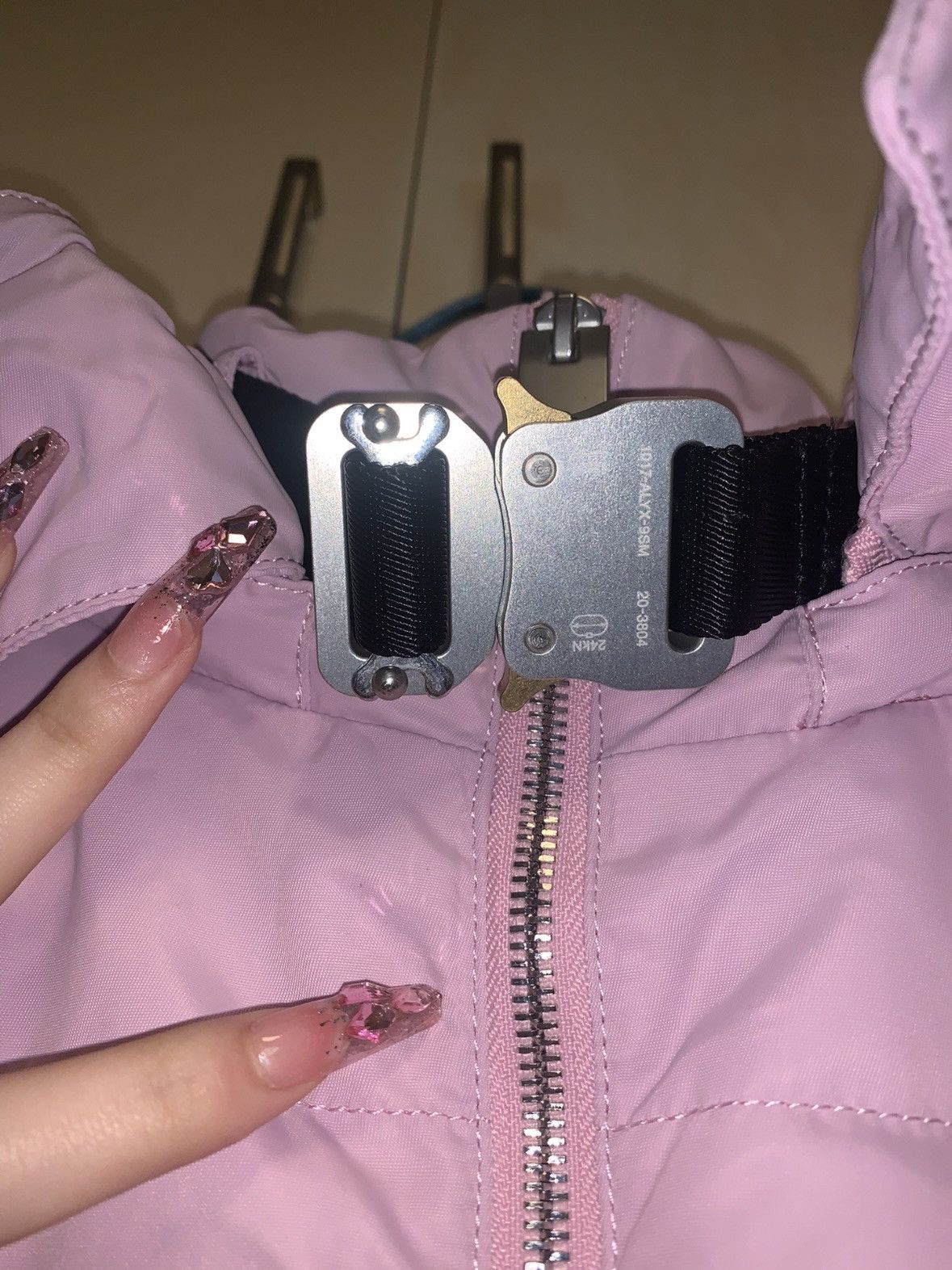 1017 ALYX 9SM 1017 Alyx 9sm pink puffer jacket Size US S / EU 44-46 / 1 - 2 Thumbnail