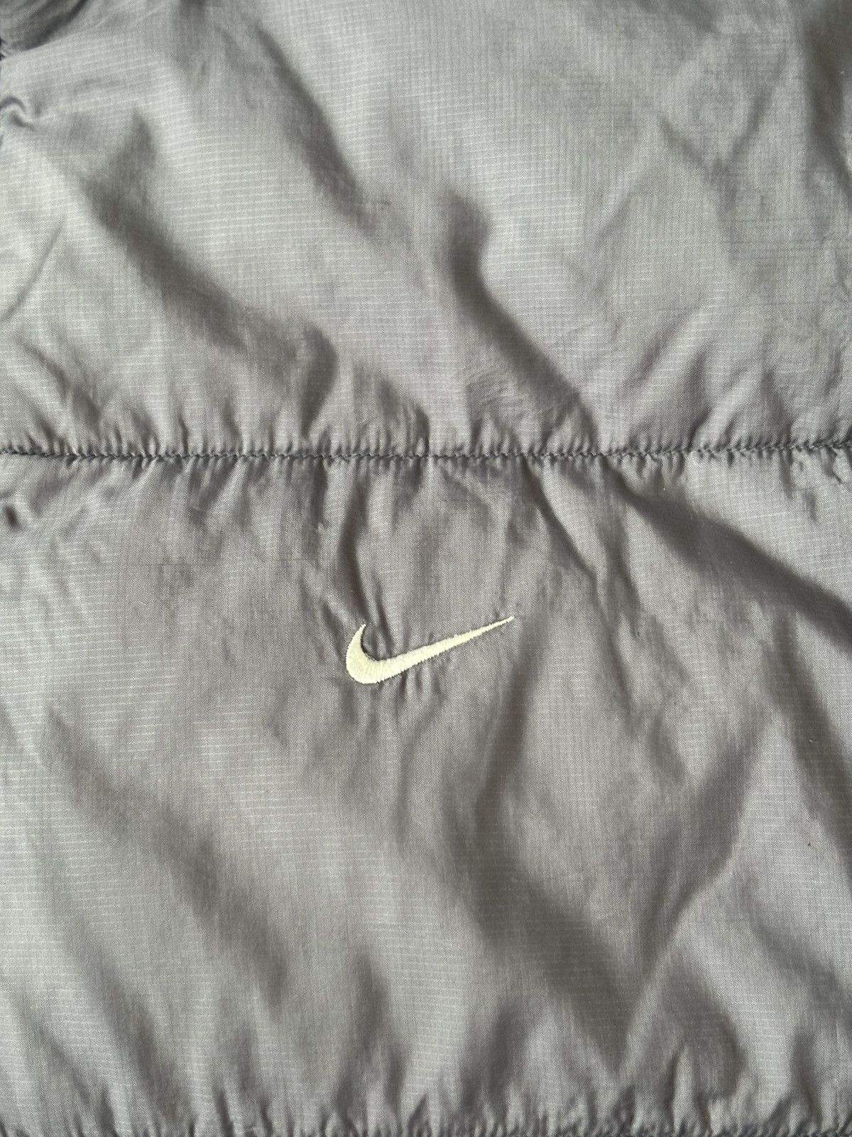 Nike × Vintage Vintage Nike puffer jacket 90s Size US XL / EU 56 / 4 - 4 Thumbnail