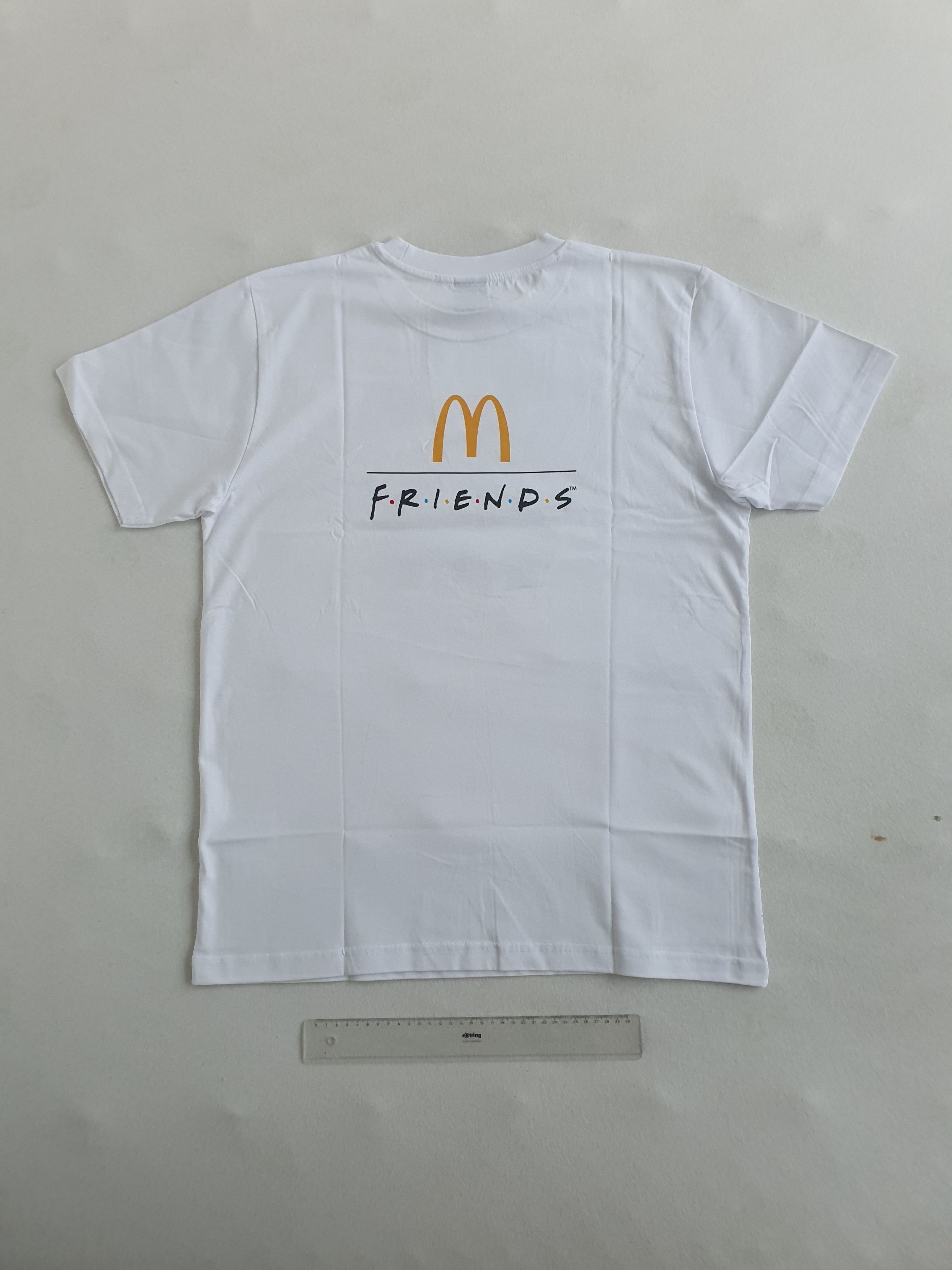 Other McDONALDS x FRIENDS - White Graphic T-Shirt (BNWT) - Sz L/XL Size US L / EU 52-54 / 3 - 2 Thumbnail