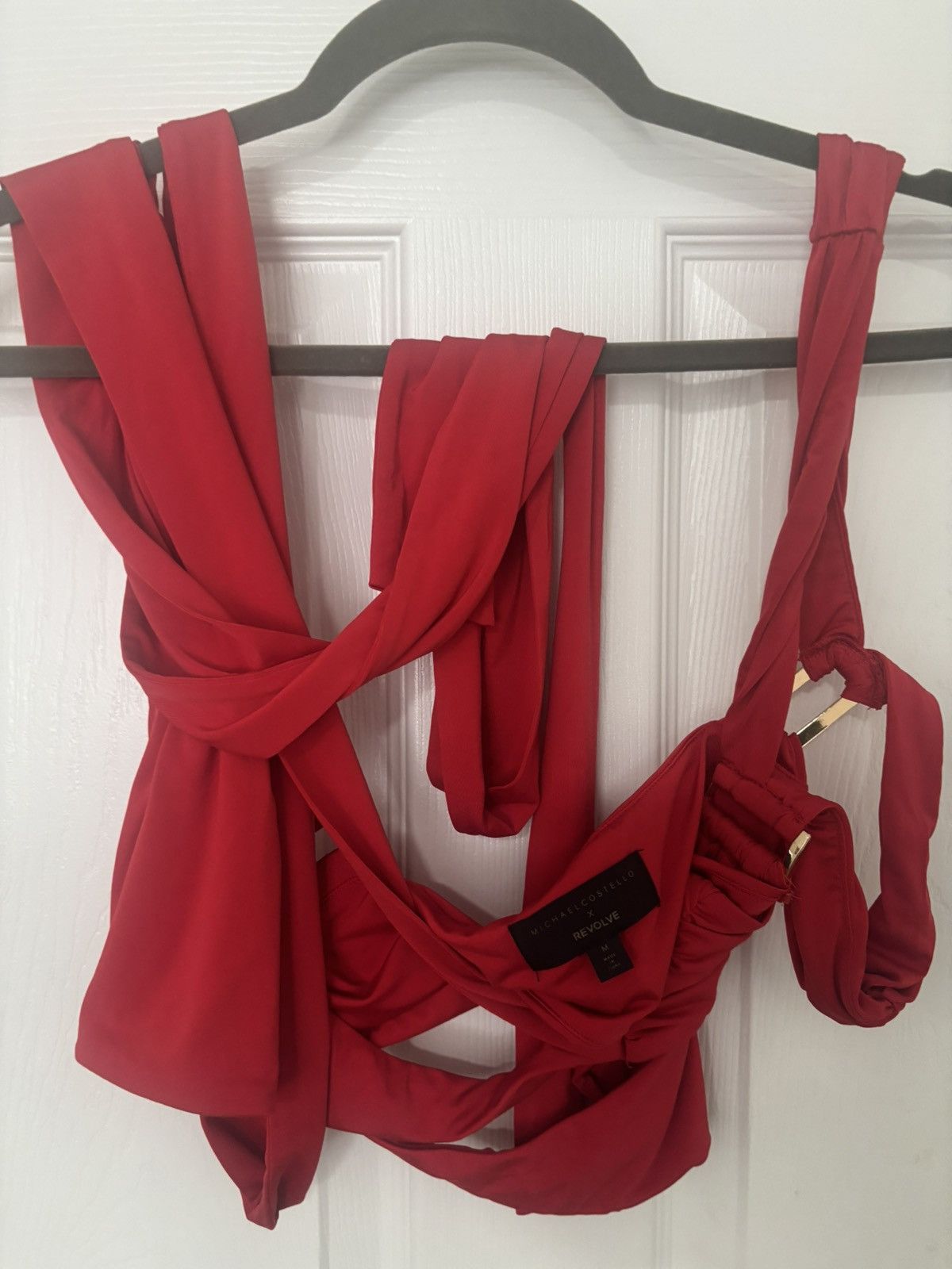 REVOLVE Revolve X Michael Costello Wrap Top Size M / US 6-8 / IT 42-44 - 4 Thumbnail