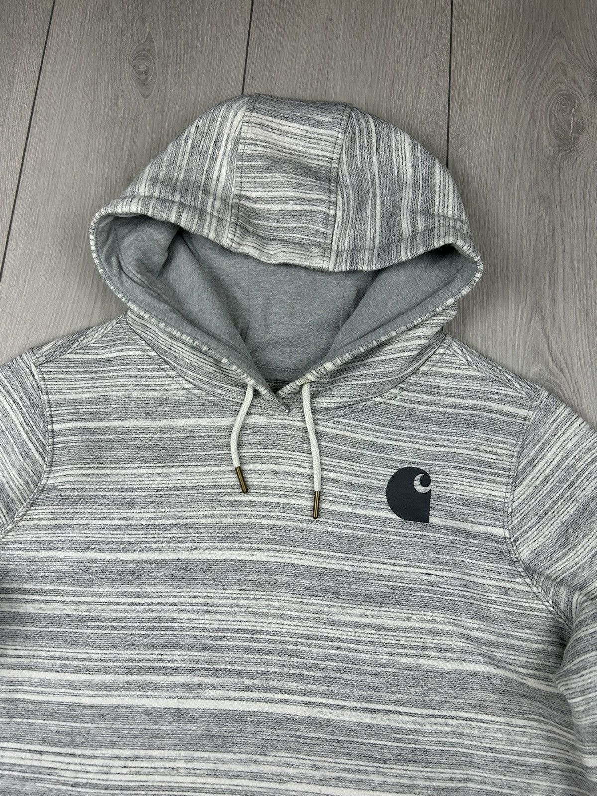 Carhartt × Vintage Carhartt Vintage Hoodie Grey Size S - M Size US S / EU 44-46 / 1 - 4 Thumbnail