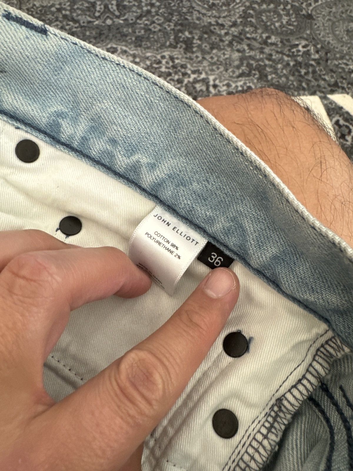 John Elliott John Elliott Jeans Size US 36 / EU 52 - 4 Thumbnail