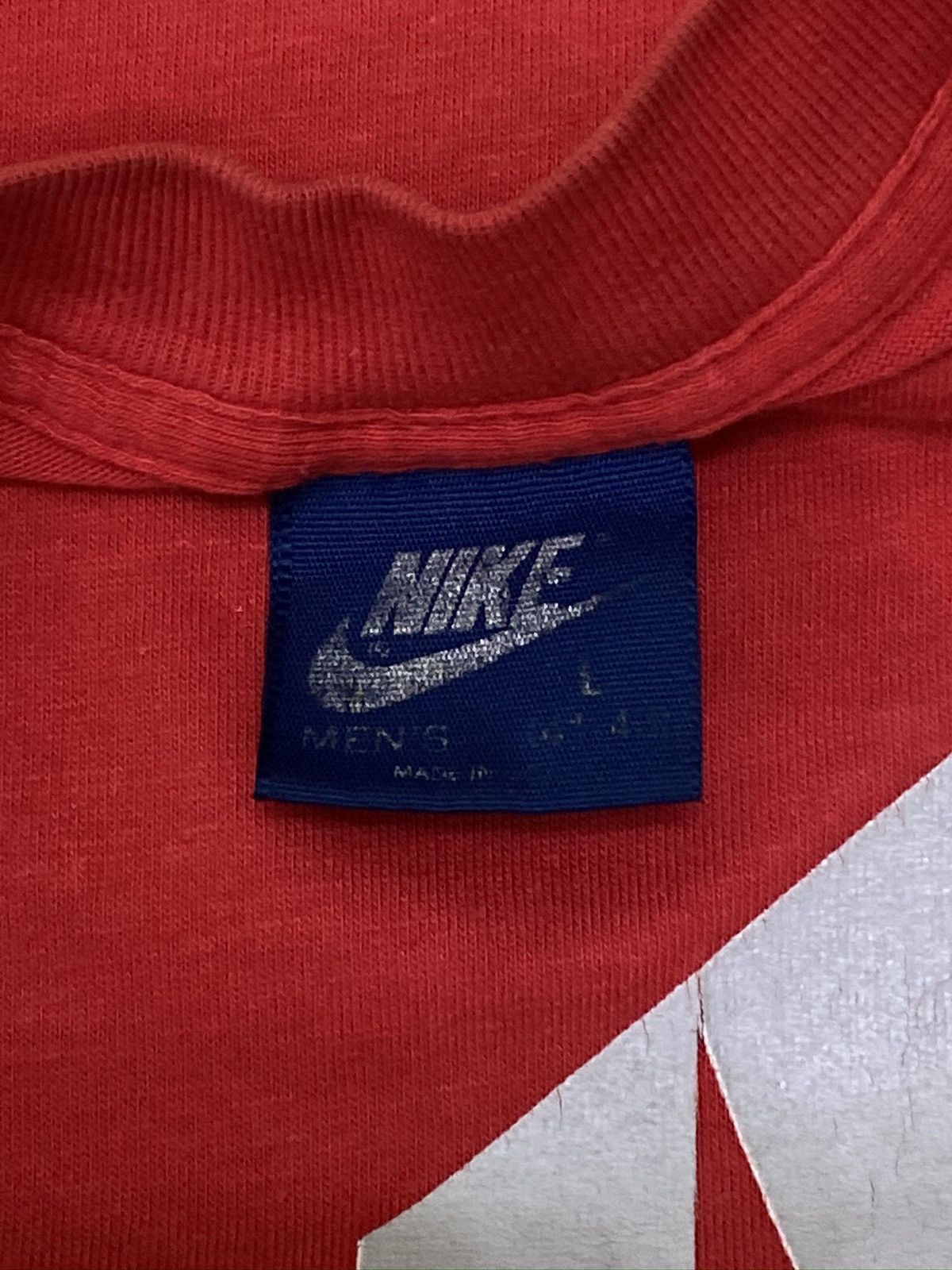 Nike Vintage 80's Nike BlueTag Big Logo Made in USA Size US M / EU 48-50 / 2 - 5 Thumbnail