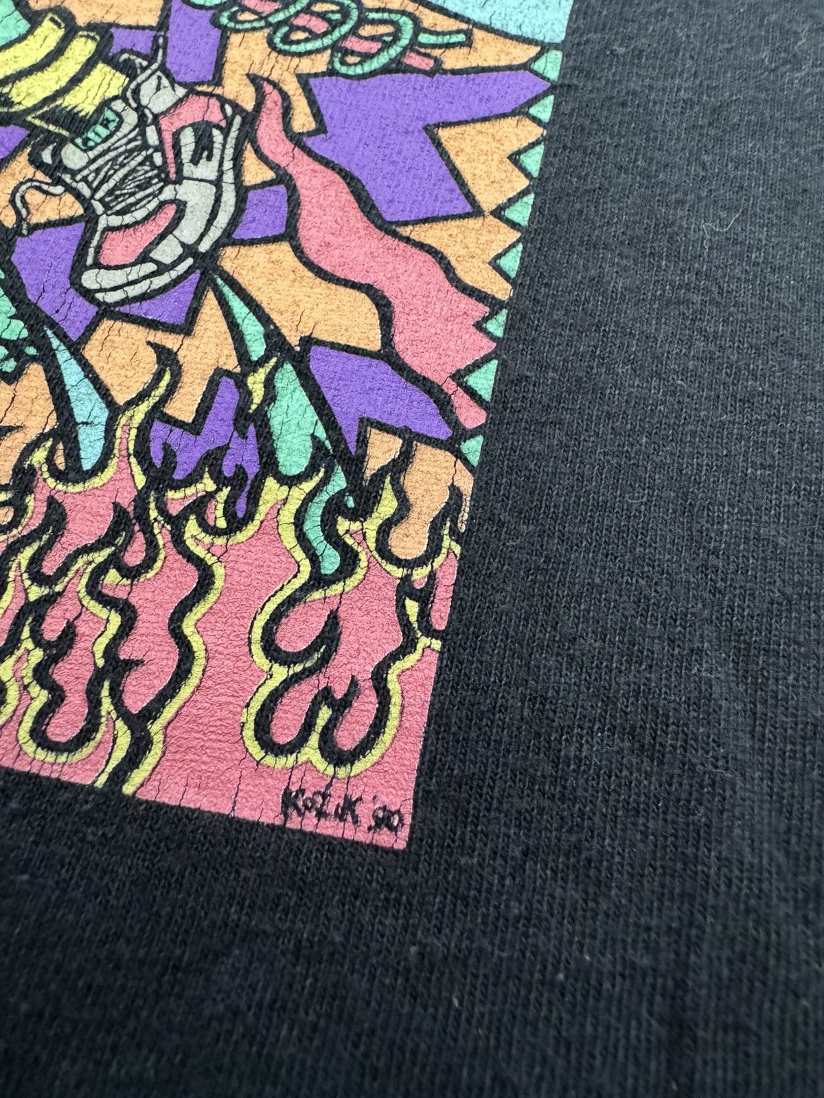 Band Tees × Vintage Bad Religion No Control T Shirt Frank Kozik Hardcore Punk Size US L / EU 52-54 / 3 - 3 Thumbnail