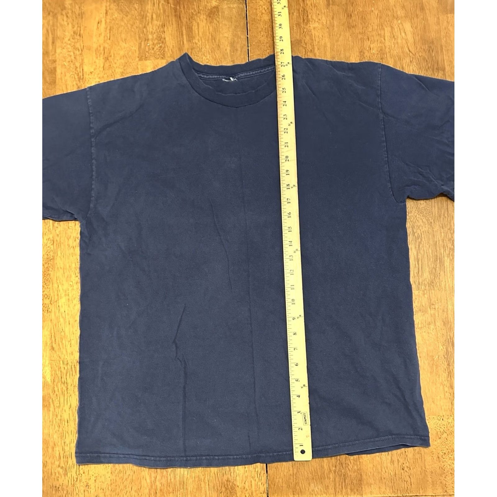 Gildan VINTAGE Y2K Myrtle Beach Motorcycle T Shirt Large Navy Blue Mens Size US L / EU 52-54 / 3 - 6 Thumbnail