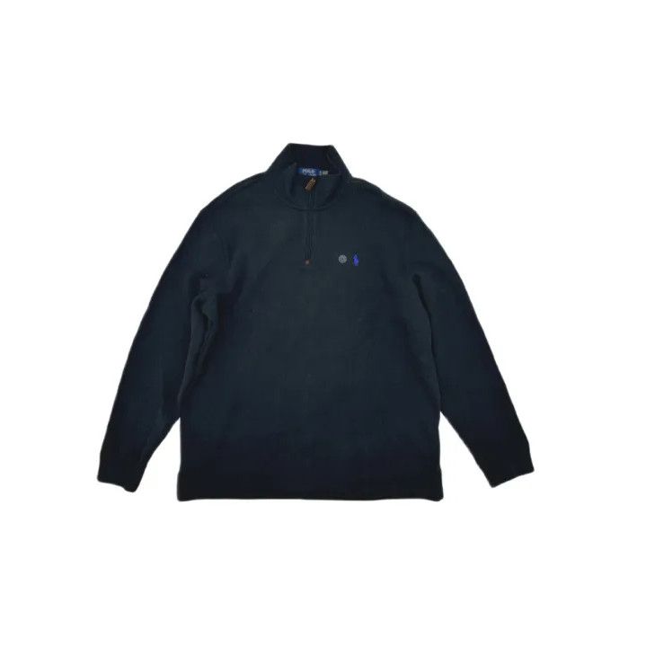 Polo Ralph Lauren Polo Ralph Lauren Embroidered Half-Zip Long-Sleeve Knit Size US XL / EU 56 / 4 - 1 Thumbnail