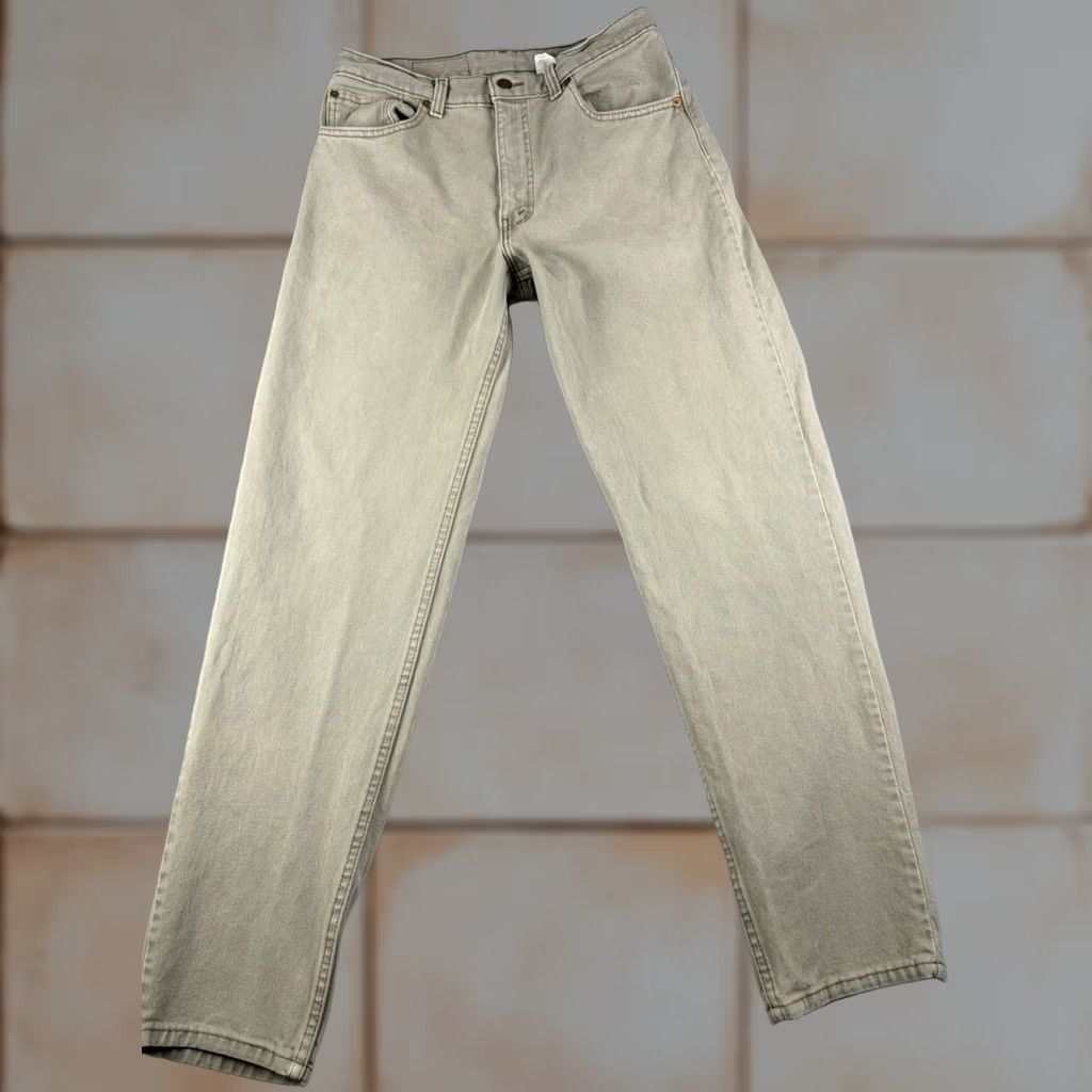 Levi's VINTAGE Levi’s 550 Jeans Men’s 33x30 Brown Tapered 90s Jeans Mens Brown 90s Size US 33 - 1 Thumbnail