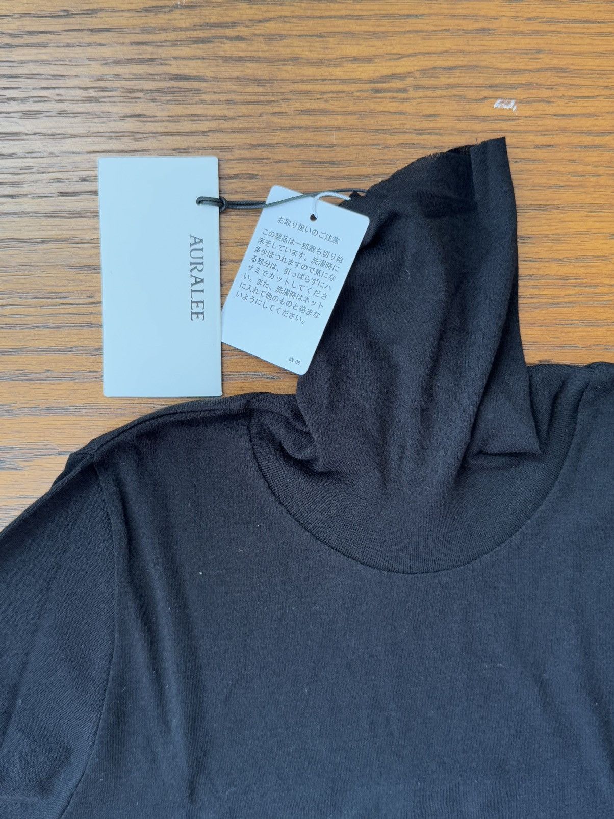 Auralee AuraLee Turtleneck High Gauge Sheer Tee Size XS / US 0-2 / IT 36-38 - 2 Thumbnail