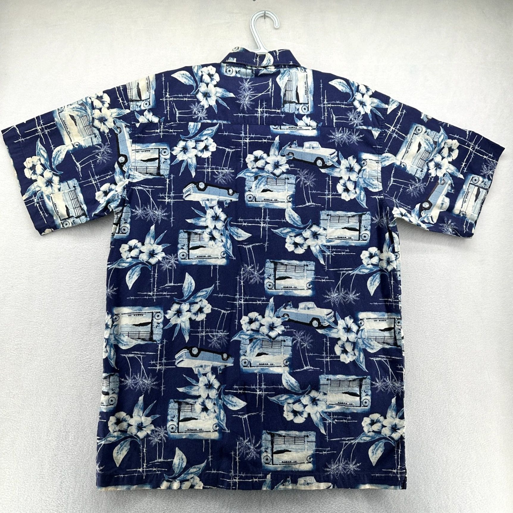 Wrangler Wrangler Button-Up Shirt Multicolor Men's M Floral Hawaiian Casual Short Sleeve Dialed Easy Care Size US M / EU 48-50 / 2 - 2 Thumbnail