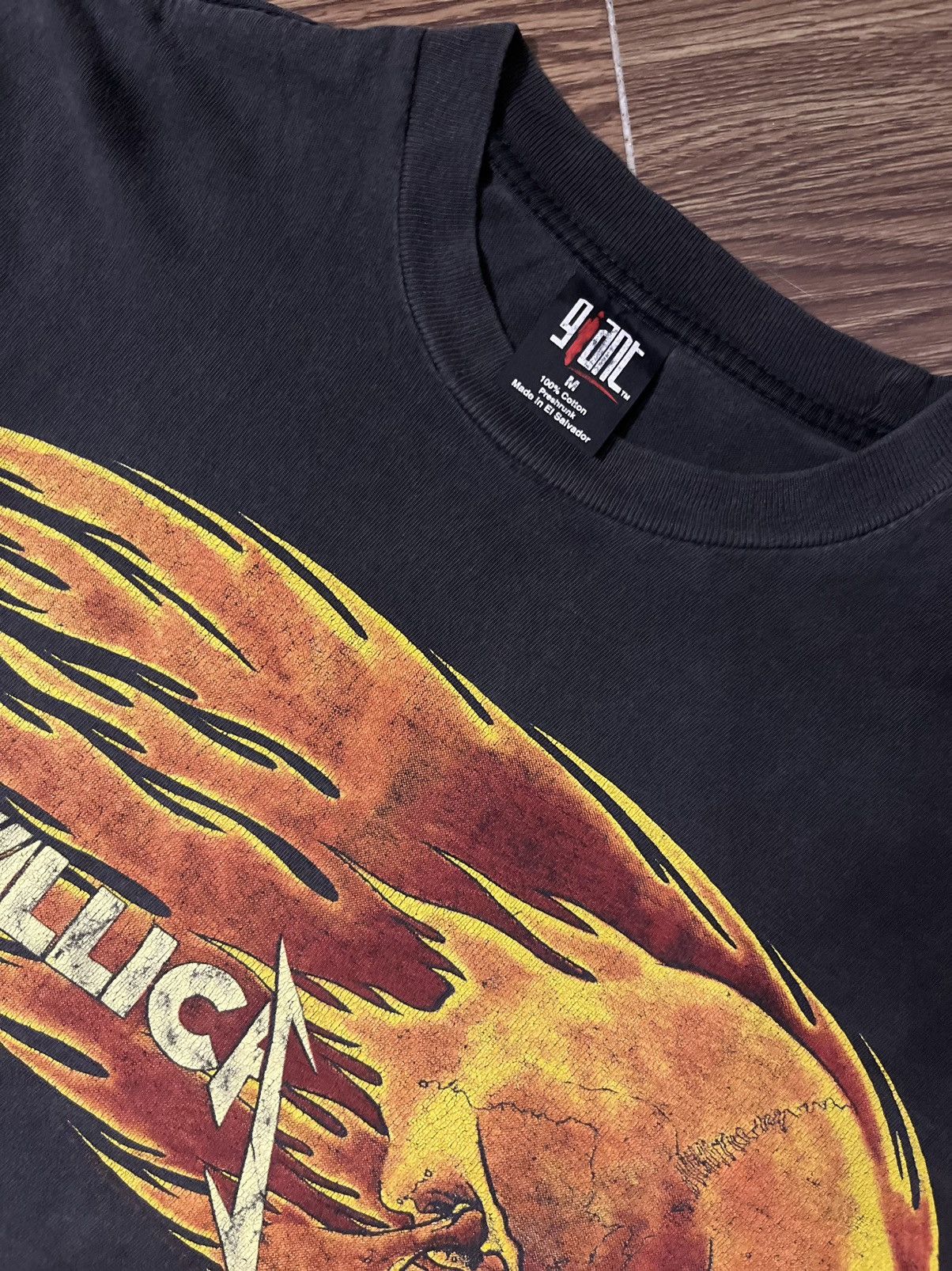 Giant Metallica Flaming Skull 1994 Size US M / EU 48-50 / 2 - 4 Thumbnail