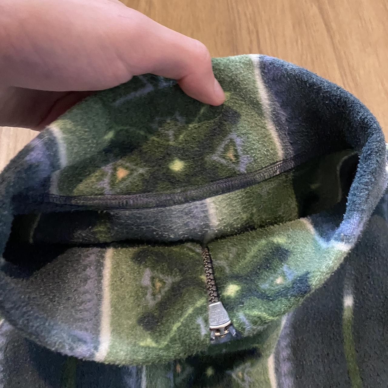 Other Green and blue vintage 90s fleece sweatshirt with a Size US L / EU 52-54 / 3 - 5 Thumbnail