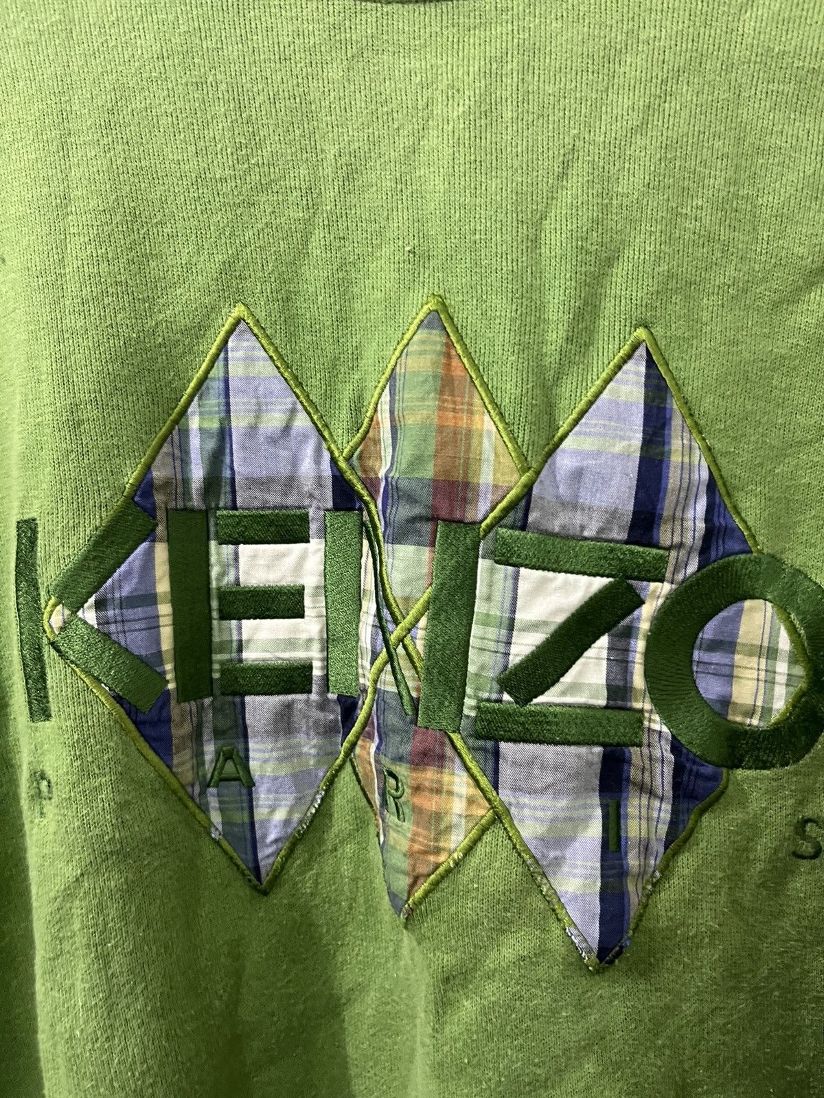 Kenzo Vintage Y2K Kenzo Golf Large Embroidered Logo Crewneck Size US L / EU 52-54 / 3 - 6 Thumbnail