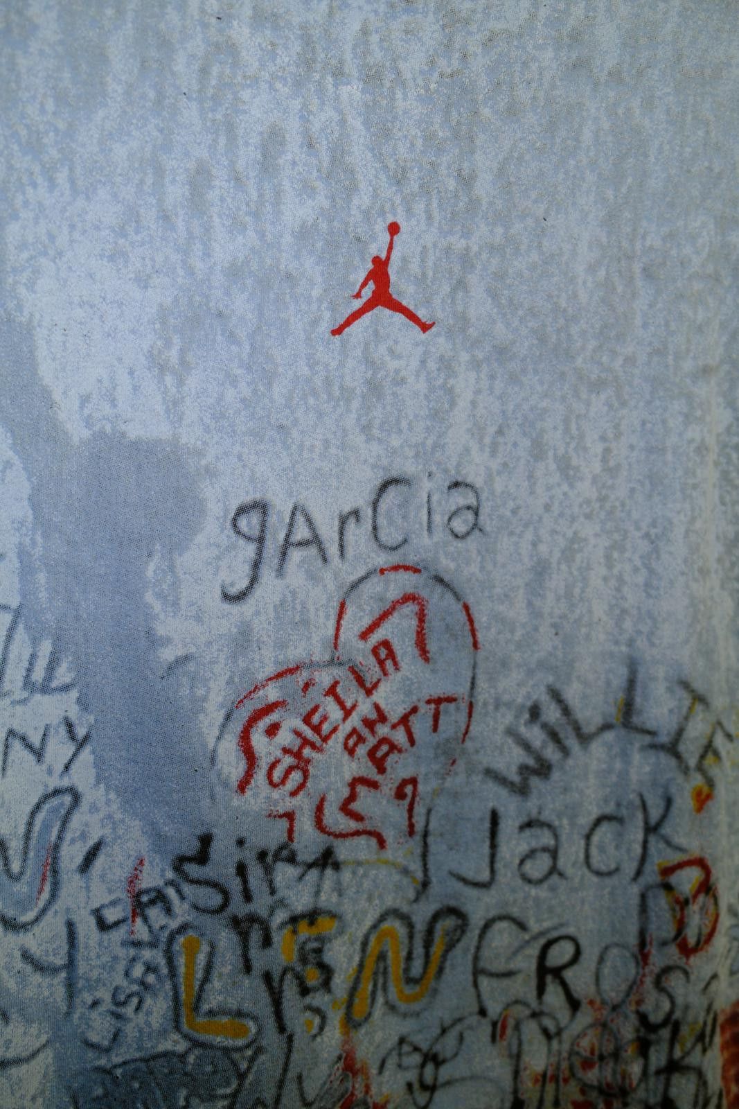 Jordan Brand 00's Jordan AOP Playground Hoop T-Shirt Size M / US 6-8 / IT 42-44 - 4 Thumbnail