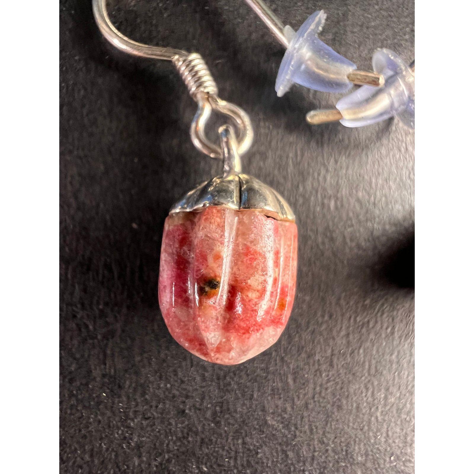 Other NEW Norwegian thulite sterling silver earrings Size ONE SIZE - 6 Thumbnail