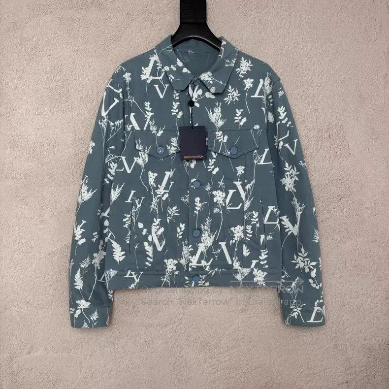 Louis Vuitton Louis Vuitton Fallen leaves, wheat ears, haze, blue denim Size US M / EU 48-50 / 2 - 1 Thumbnail