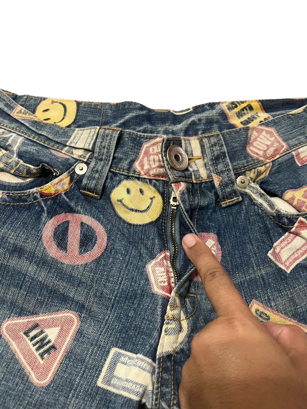 Hysteric Glamour × If Six Was Nine × Japanese Brand A Pair Co&Lu All Over Print Inspired by Hysteric Gla 32 x 29 Size US 32 / EU 48 - 5 Thumbnail