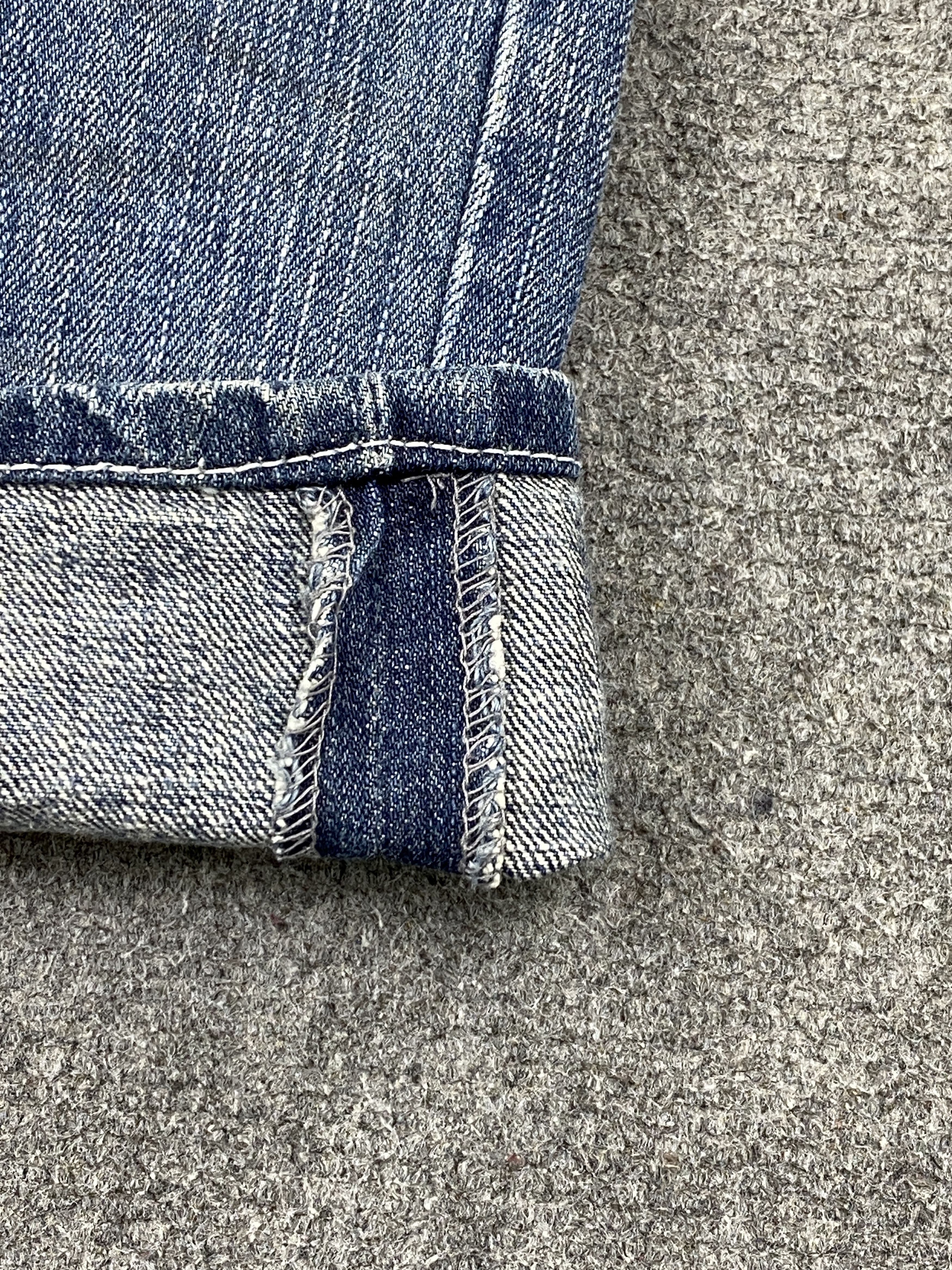 If Six Was Nine Vintage Japanese Brand Faded Blue jeans DP2747 Size US 32 / EU 48 - 14 Thumbnail