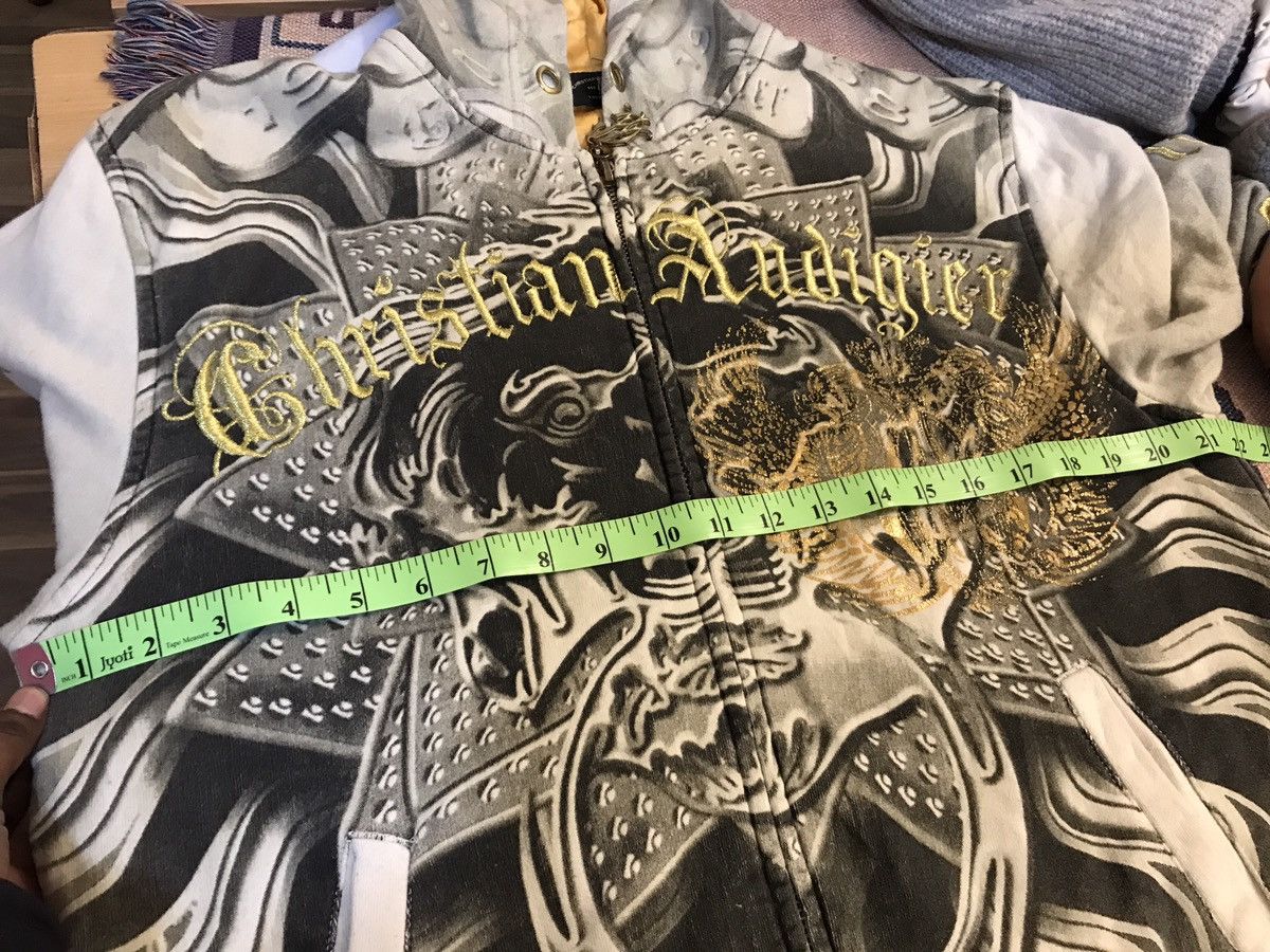 Christian Audigier vintage ed hardy by chritian audigher tattoo aop hoodie Size US S / EU 44-46 / 1 - 12 Thumbnail