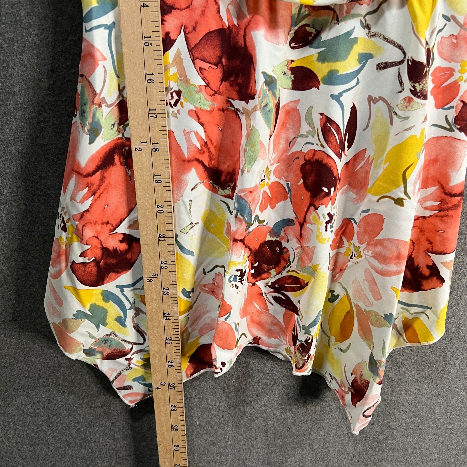Other Denim & Co. Beach Handkerchief Hem Tankini Size XS / US 0-2 / IT 36-38 - 3 Thumbnail