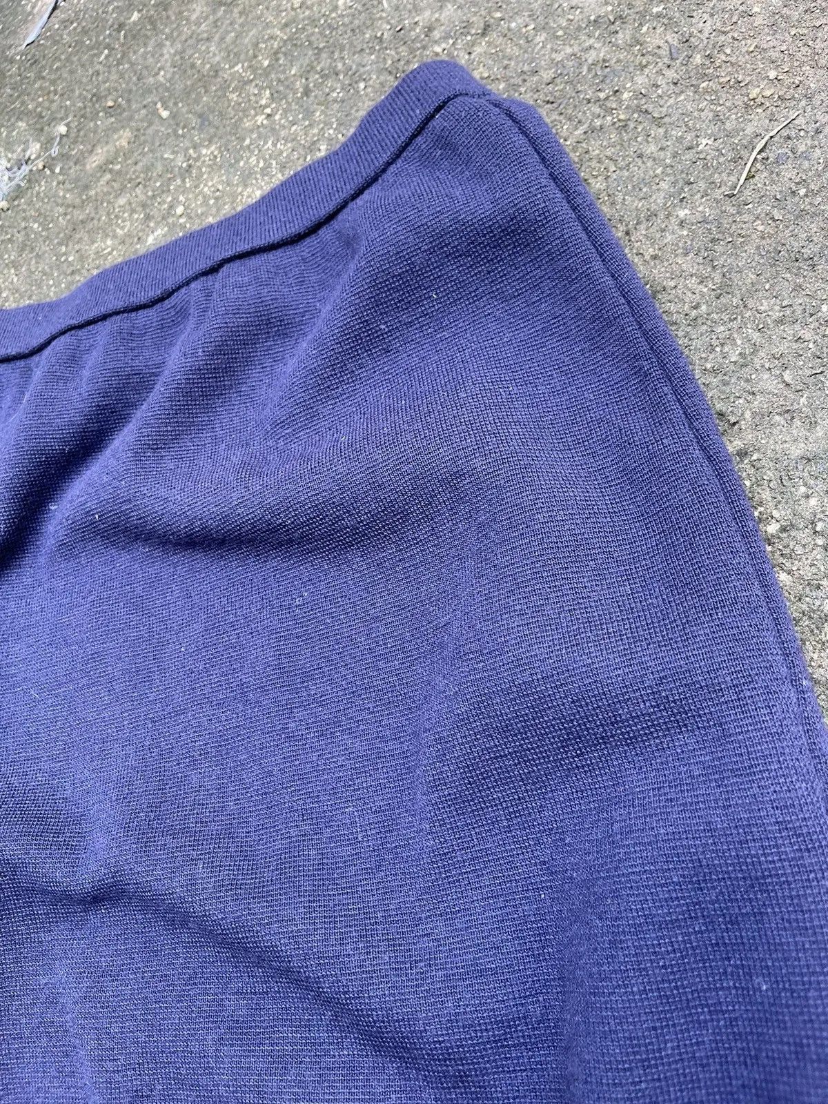 Issey Miyake Vintage Issey Miyake Navy Blue Knit Pencil Skirt Size 24" / US 00 / IT 34 - 7 Thumbnail