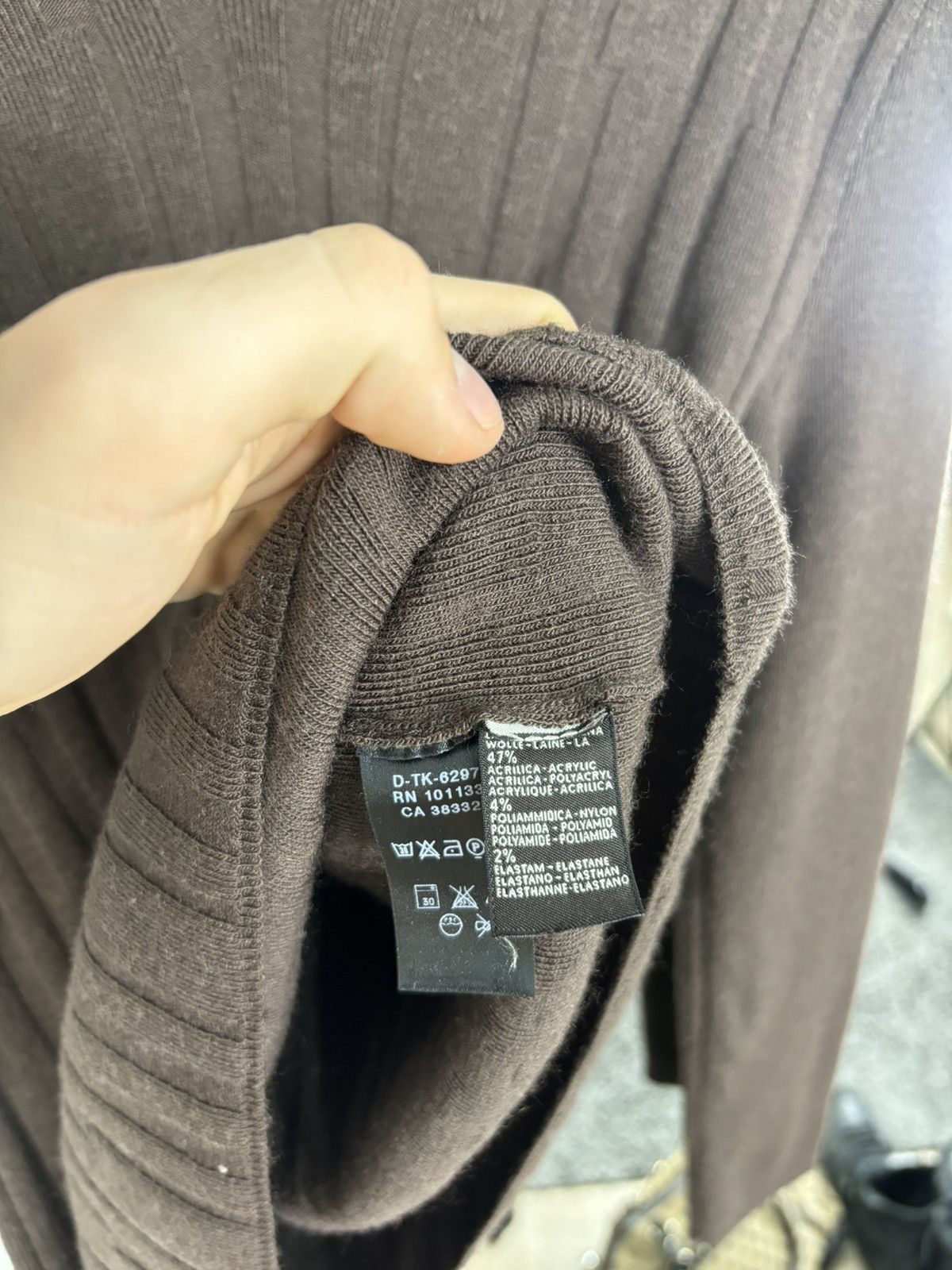 Ermenegildo Zegna × Z Zegna Luxury Z Zegna Knit Sweater Old Money Brown Designer Vintage Size US M / EU 48-50 / 2 - 9 Thumbnail