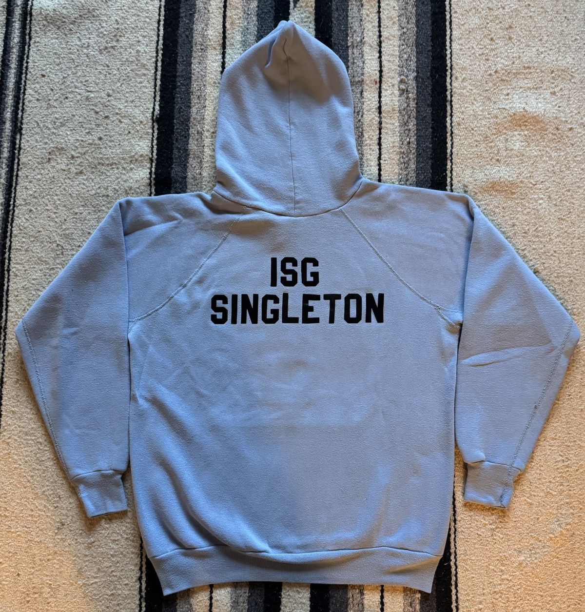 Vintage Vintage 80s Strike of Death ISG Singleton Hoodie L Size US L / EU 52-54 / 3 - 9 Thumbnail