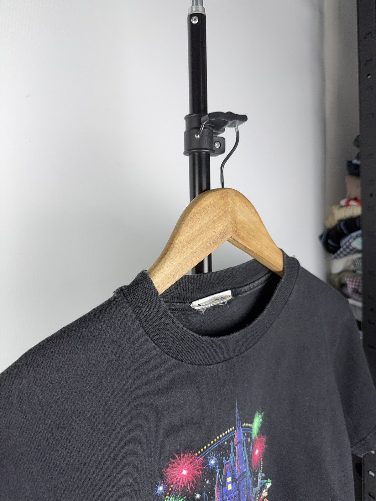 Cartoon Network × Disney × Vintage Vntg 90s Disney World Mickey Mouse Cartoon Faded T Shirt Size US XS / EU 42 / 0 - 6 Thumbnail