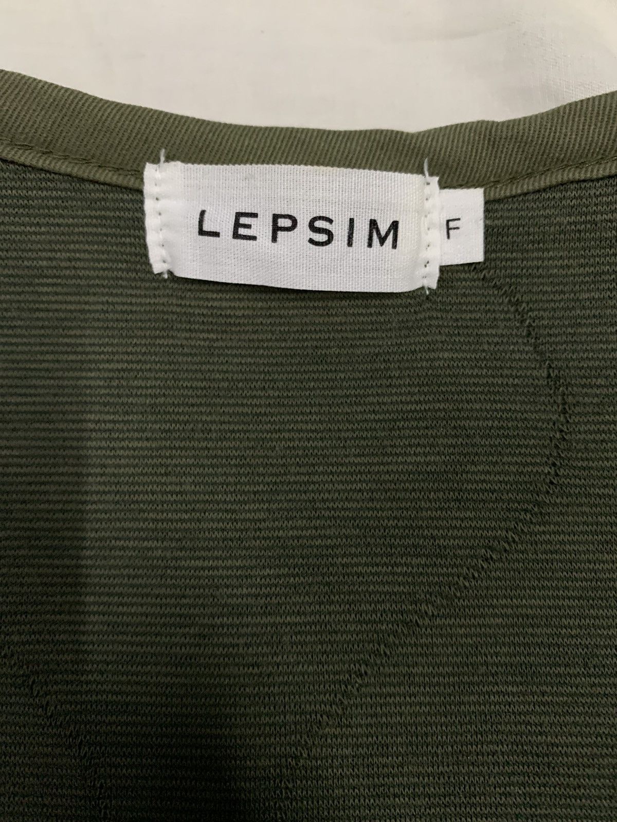 Issey Miyake Japanese Brand Lepsim Quilted Army Green Softshell Cardigan Size US M / EU 48-50 / 2 - 14 Thumbnail