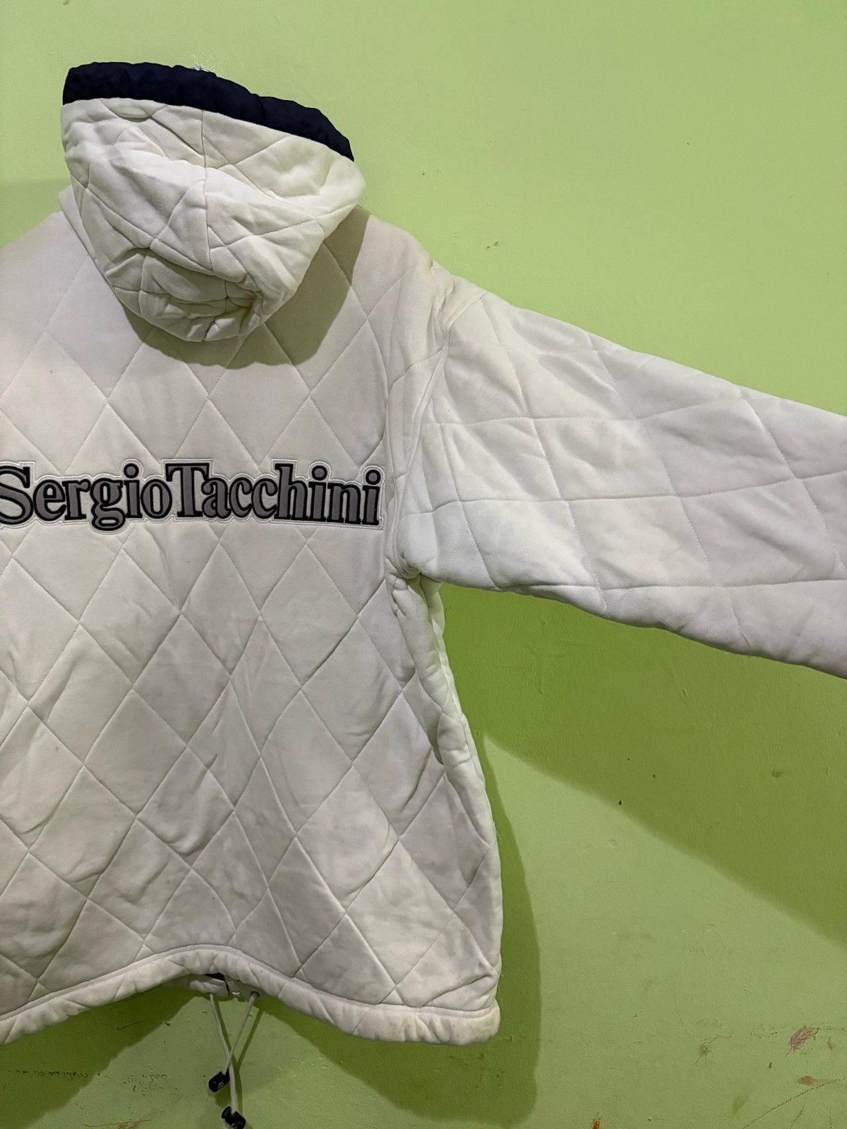Sergio Tacchini Vintage Sergio Tacchini Quilted Jacket Embroidery Logo Size US M / EU 48-50 / 2 - 7 Thumbnail
