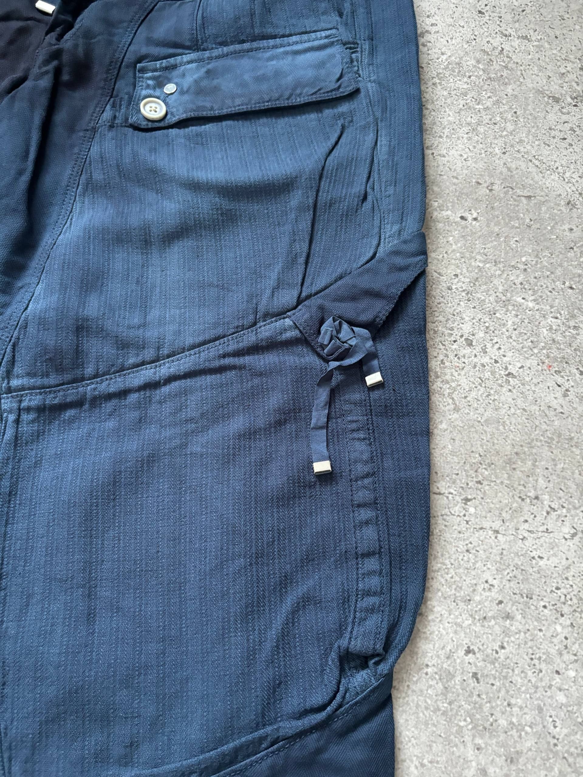 Japanese Brand Avant Garde Designer High Use Washed Cargo Pants Size US 32 / EU 48 - 10 Thumbnail
