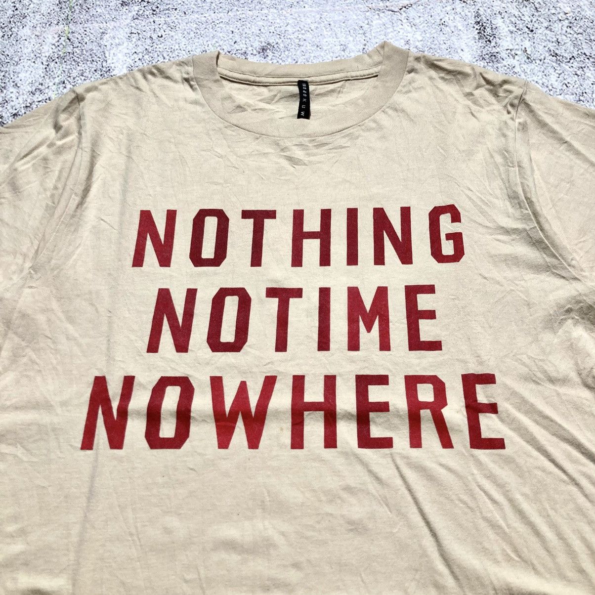 Sunao Kuwahara Sunao Kuwahara by Issey Miyake “Tripple N Word” T-shirt Size L / US 10 / IT 46 - 4 Thumbnail