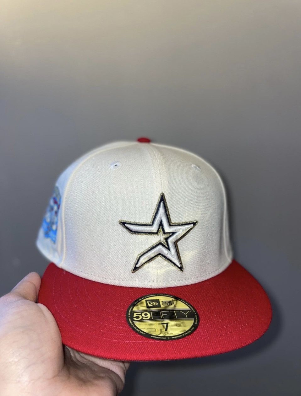 image of Hat Club x Myfitteds Burdeens Chicago Caps And Curls Puerto Rico Houston Astros S in White, Men's
