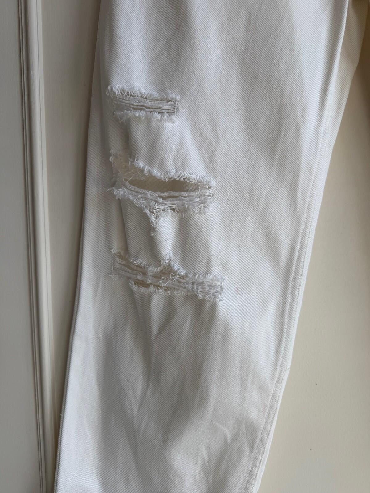Ksubi new ksubi womens denim jeans brooklyn blanc sliced white 29 Size 29" - 5 Thumbnail