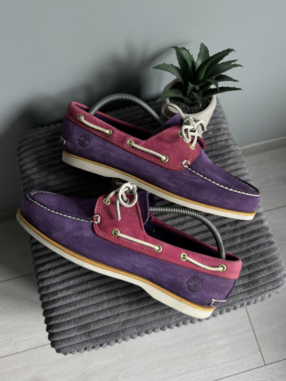 Timberland Vintage Timberland Purple/Pink Loafers Size US 10 / EU 43 - 2 Thumbnail