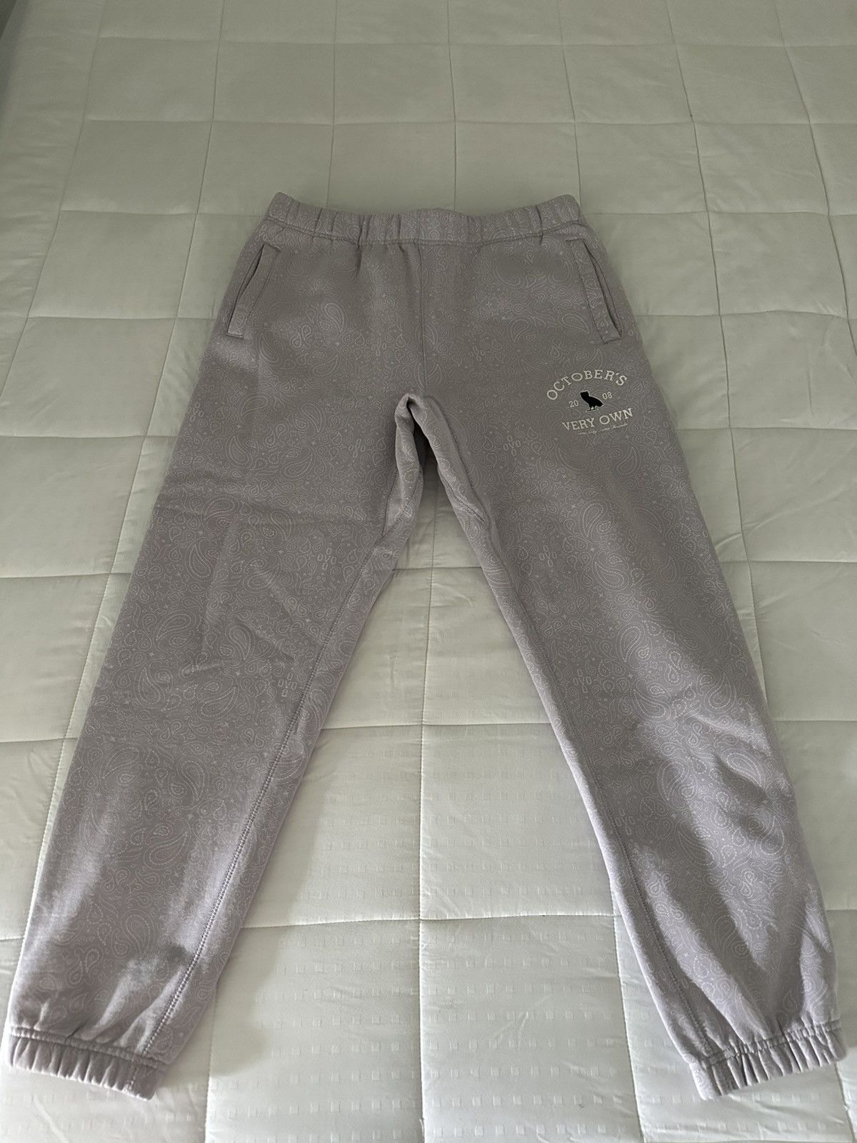 October's Very Own OVO Drake Collegiate Sweatpant (FW22) Size US 36 / EU 52 - 2 Thumbnail
